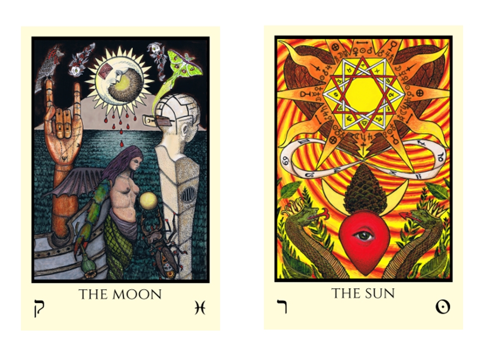 Tabula Mundi Moon and Sun Kickstarter format