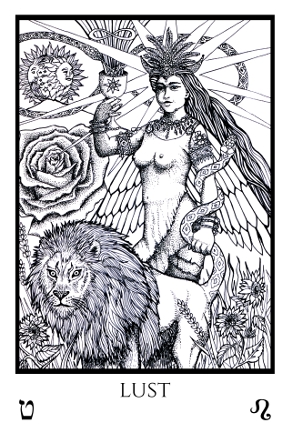 Lust-Tabula-Mundi-Tarot-black-white-version Lust Tabula Mundi Tarot black white