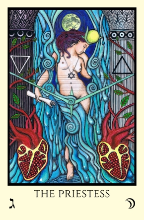 Priestess Tabula Mundi Tarot