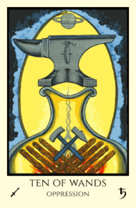 bordered color 10 of Wands small
