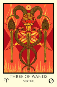 bordered color 3 of Wands