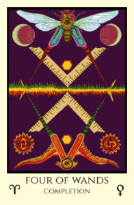 bordered color 4 of Wands