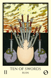 bordered color 10 of Swords small