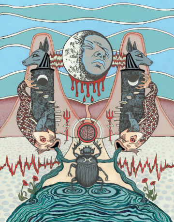 Telos Tarot of 777 The Moon